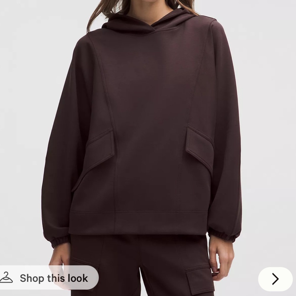 NWT!🍋🍋Lululemon Cotton-Blend Double-Knit Oversized Hoodie🍋🍋. Medium.